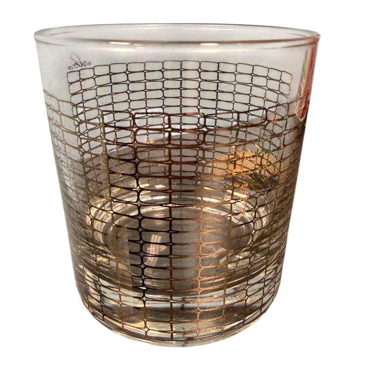 Reticulated Gold by Anthropologie Glass