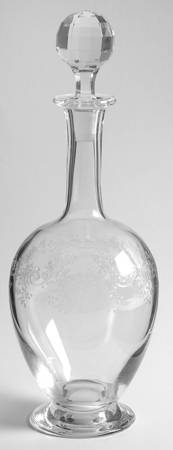 Baccarat Sevigne (Etched) Wine Decanter & Stopper