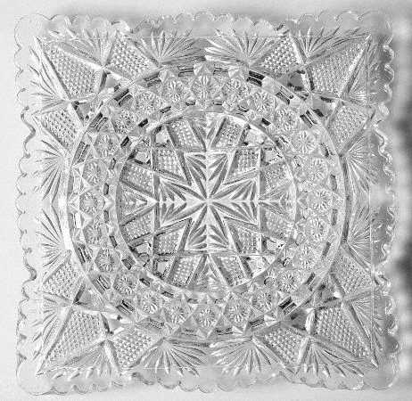 Bryce Ten Pointed Star 7" Square Plate