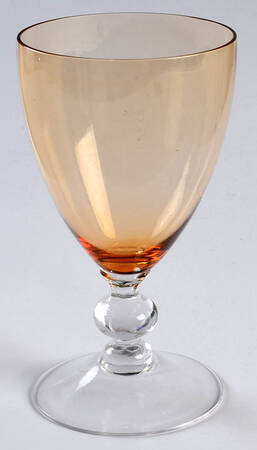 3103 Amber (Clear Stem) by Cambridge