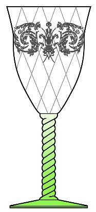 Balda Green (Stem 1426) by Central Glass Works