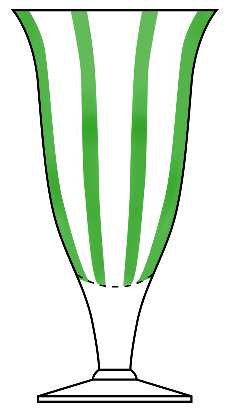 Stripes Green by Casafina