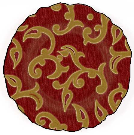 Decorated Glassware (Oriental Scroll) by Certified International