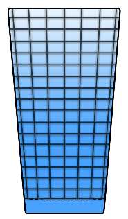 Blue Windowpane by Circleware Crystal