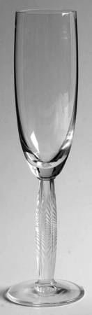 Lalique Diamond Diamant Fluted Champagne