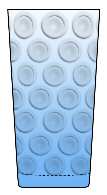 Circle Blue by Circleware Crystal