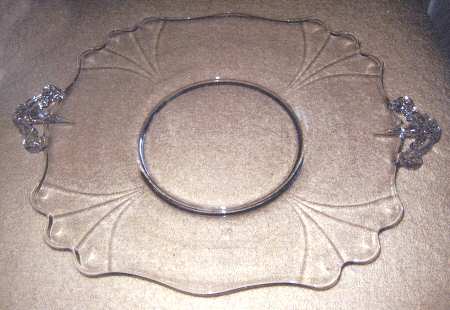 Deco Fan Clear by Central Glass Works