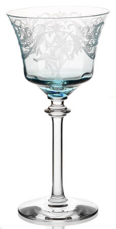Morgan Blue Bowl by Central Glass Works