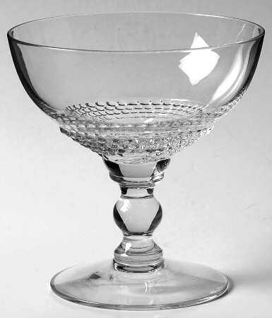 Duncan & Miller Teardrop Clear (Stem 5301 301) Sundae Glass