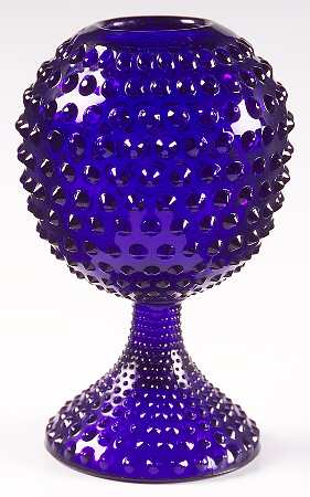 Hobnail Cobalt Blue by Duncan & Miller