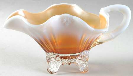 Fan Marigold (Opalescent) by Dugan