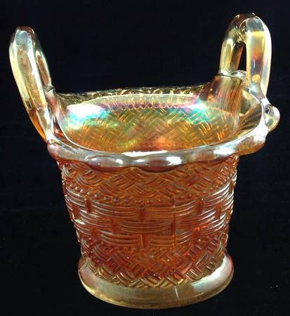 Beaded Basket Marigold by Dugan