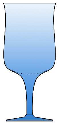 Biscayne Blue (Stem 6122) by Fostoria