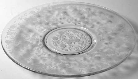 Fostoria Buttercup Sandwich Plate