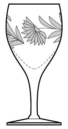 Chrysanthemum by Fostoria