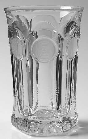 Fostoria Coin Glass Clear Flat Iced Tea