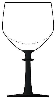 Eloquence Onyx (Black Stem, Stem 6120) by Fostoria