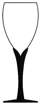 Lotus Ebony by Fostoria