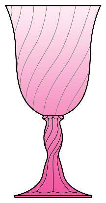 Maypole Peach by Fostoria