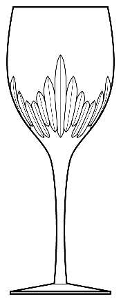 Monarch (Blown, Cut) by Fostoria