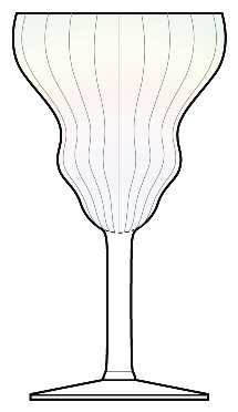 Mother of Pearl (Stem 879) by Fostoria