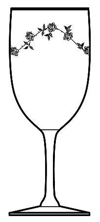 Platina Rose by Fostoria