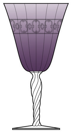 Spartan Orchid (Lightt, Purple) by Fostoria