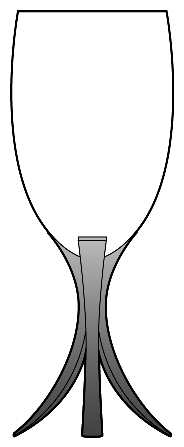 Triumph Platinum (Platinum Stem, Stem 6112) by Fostoria
