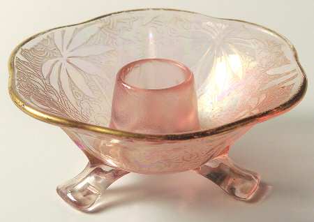 Palm Leaf Pink (Brocade) by Fostoria