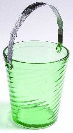 2378 Green (Spiral Optic) by Fostoria