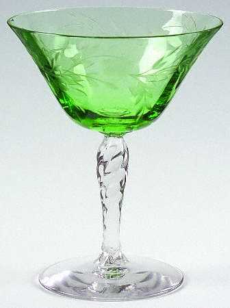 5097-4 (Green) by Fostoria