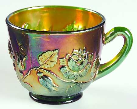 Wreath of Roses Green (Carnival) by Fenton