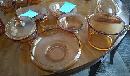2219 Amber by Fostoria