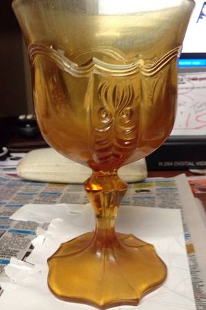 Empress Colonial Amber by Fenton