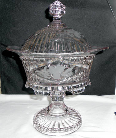 Diamond Mirror by Fostoria