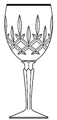 Lady Anne Platinum by Gorham Crystal