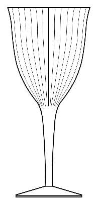 Laurin Plain (No Trim) by Gorham Crystal