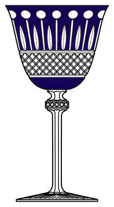 Godinger King Louis Water Goblet