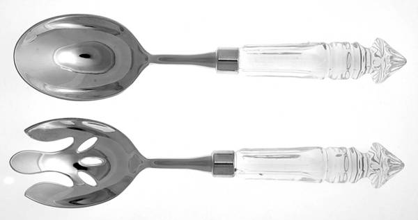 Godinger Dublin (2 Piece) Salad Set Solid Silverplate
