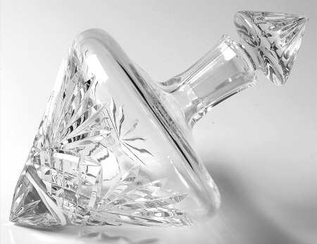 Godinger Dublin Tilted Decanter & Stopper