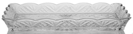 Godinger Dublin 10 x 6 Guest Towel Tray - Clear