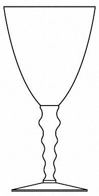 24 Clear Green (Green Stem) by Glastonbury - Lotus