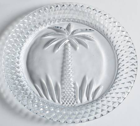 Godinger Palm Dessert Plate