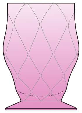 Glenford Flamingo Pink by Heisey