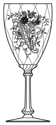 Titania Clear (Stem 3380) by Heisey