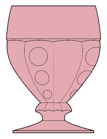 Old Sandwich Pink by Heisey