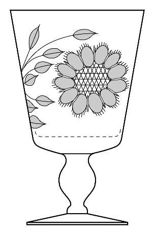 Cornflower (Ball Stem) by W J Hughes
