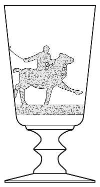 Polo Player by Heisey