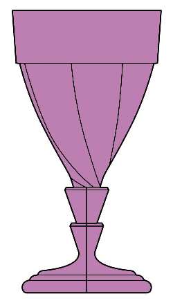 Twist Alexandrite (Lavender) by Heisey