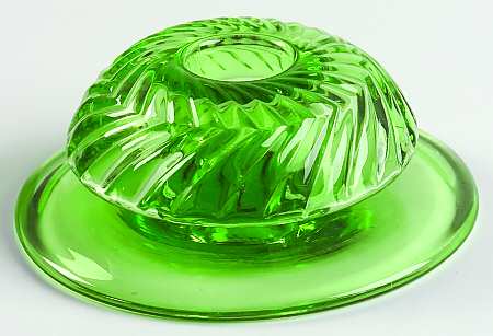 Pinwheel Green by Heisey